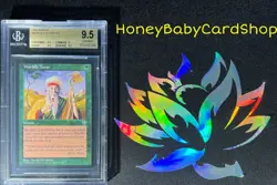 MTG Mirage 1996 Worldly Tutor BGS 9.5 GEM MINT Silver Age Iconic Staple - Image 4