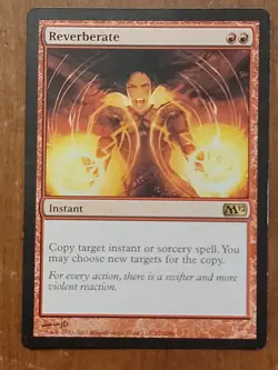 MTG Reverberate Magic 2012 152/249 Regular Rare - Image 1