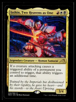 Isshin, Two Heavens as One Kamigawa: Neon Dynasty NONFOIL 224 - Image 1