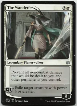 The Wanderer 37 Uncommon War of the Spark NM MTG - Image 1