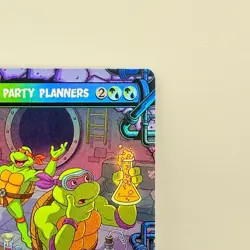 Mikey & Don Party Planners 0246 Foil Secret Lair TMNT Magic The Gathering MTG - Image 3