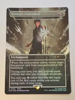 Armiger Unleashed - Forge Anew (Rainbow Foil) Secret Lair Drop Foil - Image 1
