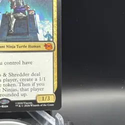 Magic: The Gathering Dark Leo & Shredder Legendary Creature TMT White Black 2026 - Image 5