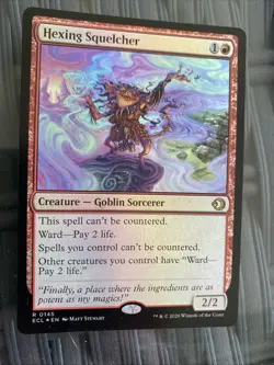 Hexing Squelcher Lorwyn Eclipsed Foil Mint (ECL 0145) - Image 1