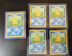 1st Edition Psyduck 65/82 Team Rocket Pokemon Card Near Mint NM WOTC - Image 1