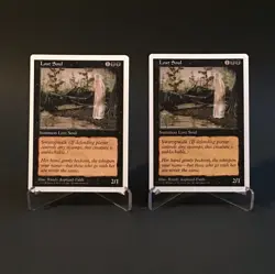 (2) Magic: The Gathering Lost Soul MTG Core Set 5th Edition 1997 Vintage LP - Image 1