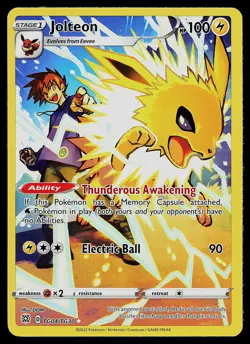 Pokemon Card - Jolteon Brilliant Stars TG04/TG30 Ultra Rare - Image 1