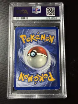 PSA 2 Machamp 8/102 1999 Base Set 1st Edition Holo Rare Pokemon Card - Image 2