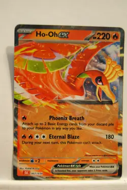 Pokemon Trading Card Game Ho-oh EX 007/034 Holo - Image 1