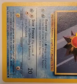 Pokemon TCG Starmie 064/102 Base Set Regular - Image 4
