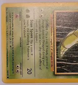 Pokemon TCG Metapod 054/102 Base Set Regular - Image 4