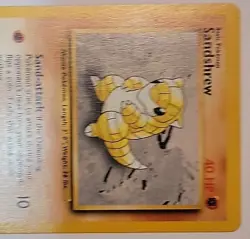 Pokemon TCG Sandshrew 062/102 Base Set Regular - Image 3
