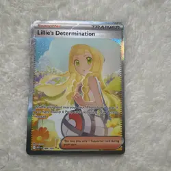 Pokemon Mega Evolutions Trainer Lilies Determination Full Art 184/132 - Image 1