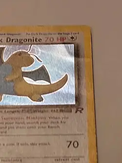 Pokemon TCG Dark Dragonite 5/82 Team Rocket Holo HP - Image 2