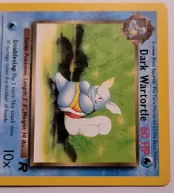 Pokemon TCG Dark Wartortle 46/82 Team Rocket Regular - Image 3