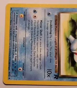 Pokemon TCG Dark Wartortle 46/82 Team Rocket Regular - Image 4