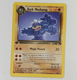 Dark Machamp 1st Edition Non-Holo Team Rocket 27/82 Pokemon TCG Rare (NEAR-MINT) - Image 1