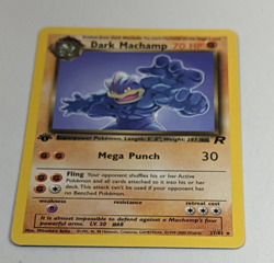 Dark Machamp 1st Edition Non-Holo Team Rocket 27/82 Pokemon TCG Rare (NEAR-MINT) - Image 2