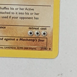 Dark Machamp 1st Edition Non-Holo Team Rocket 27/82 Pokemon TCG Rare (NEAR-MINT) - Image 3