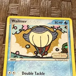 Wailmer 69/92 - Common Reverse Holo- STAMPED Ex Legend Maker LP - Image 5
