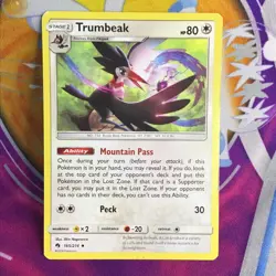 Trumbeak - 165/214 - Uncommon (Sun & Moon: Lost Thunder) Pokemon TCG Official - Image 1