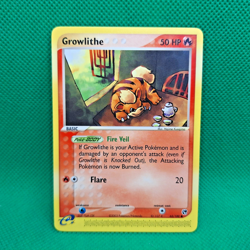 Growlithe 65/100 ex Sandstorm Pokemon TCG NM - Image 1