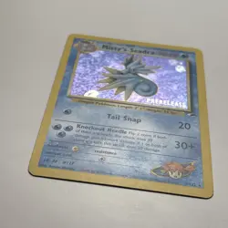 2000 Pokemon Gym Heroes Misty's Seadra [Pre-Release] 9/132 Holo Rare LP Wizards - Image 4