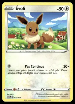 2024 Scarlet & Violet Series - McDonald's Dragon Discovery Eevee Common #13 - Image 1