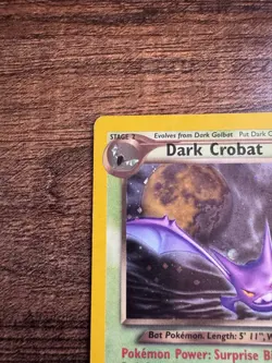 Pokemon Dark Crobat TCG Neo Destiny Holo Card 2/105 Unlimited Rare - Image 5