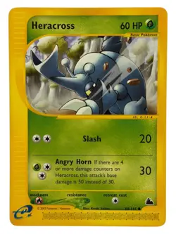 Heracross - 64/144 Skyridge 2003 WOTC - E Reader - Pokemon TCG - Image 1