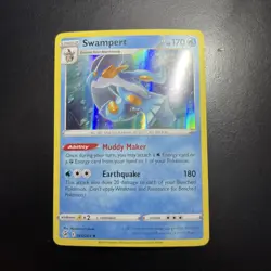 Pokemon Fusion Strike Swampert Holo 64/264 Pack Fresh Near Mint! - Image 1