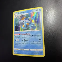 Pokemon Fusion Strike Swampert Holo 64/264 Pack Fresh Near Mint! - Image 2