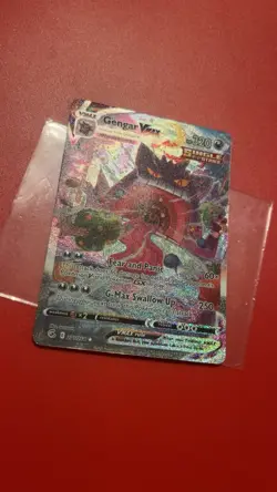 Pokemon Gengar VMAX Alternate Art Secret Rare Fusion Strike Holo 271/264 320HP - Image 2