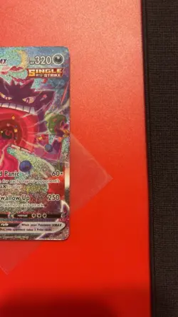 Pokemon Gengar VMAX Alternate Art Secret Rare Fusion Strike Holo 271/264 320HP - Image 5