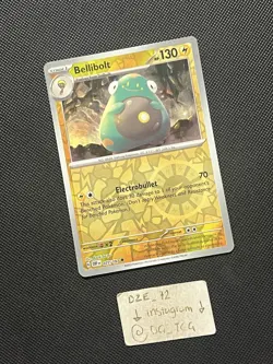 Pokemon Obsidian Flames - Bellibolt - 077/197 - Reverse Holo - M/NM - Image 3