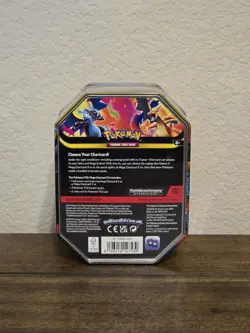 Pokemon TCG - Mega Charizard X ex Tin - Sealed 9 (4 booster packs) - Image 2