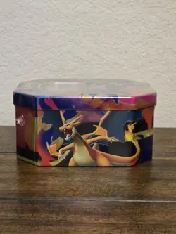 Pokemon TCG - Mega Charizard X ex Tin - Sealed 9 (4 booster packs) - Image 4
