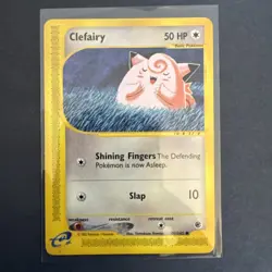Clefairy Common EX Expedition 101/165 LP Pokemon - Image 1