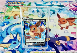 2023 Pokemon English Crown Zenith Eevee V 108/159 UR Card - TAG 10 - PSA CGC - Image 1