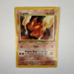 Pokemon TCG Slugma Neo Revelation 53/64 Regular 1st Edition Common 50 HP - Image 1