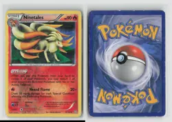 NINETALES 19/124 REVERSE HOLO DRAGONS EXALTED POKEMON TCG HP - Image 3