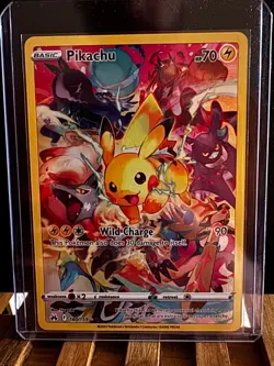 Pikachu 160 Secret Rare Crown Zenith NM Holo Pokemon TCG - Image 1