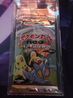 Pokemon Japanese Neo Genesis And Gym Heroes Booster Packs - Image 2