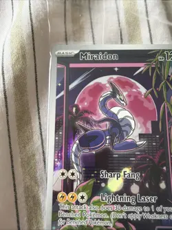 Pokemon TCG Miraidon SVP 013 Scarlet Violet Black Star Promo Sealed - Image 4