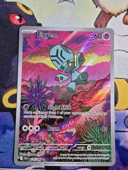 Elgyem 120/086 Pokemon TCG Black Bolt Illustration Rare Card - English - NM/M - Image 1