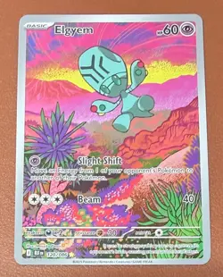 Pokemon TCG Black Bolt Elgyem Illustration Rare 120/086 NM/M PACK FRESH - Image 1
