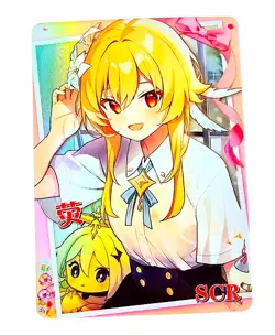 Goddess Story Waifu Card TCG | Lumine - Genshin Impact | SCR | NS-10M05SCR-04 - Image 1