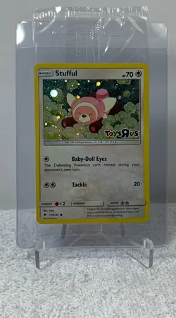 SEALED Stufful - 110/147 - Toys R Us Stamped Holo Promo Pokemon Card - Image 3