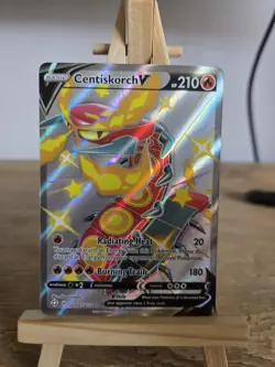 Pokemon Card Centiskorch V SV108/SV122 Shining Fates Full Art Near Mint - Image 1