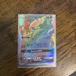 Pokemon GX Rainbow Secret Rare Holo Card 158/147 SM Burning Shadows 2017 - Image 1